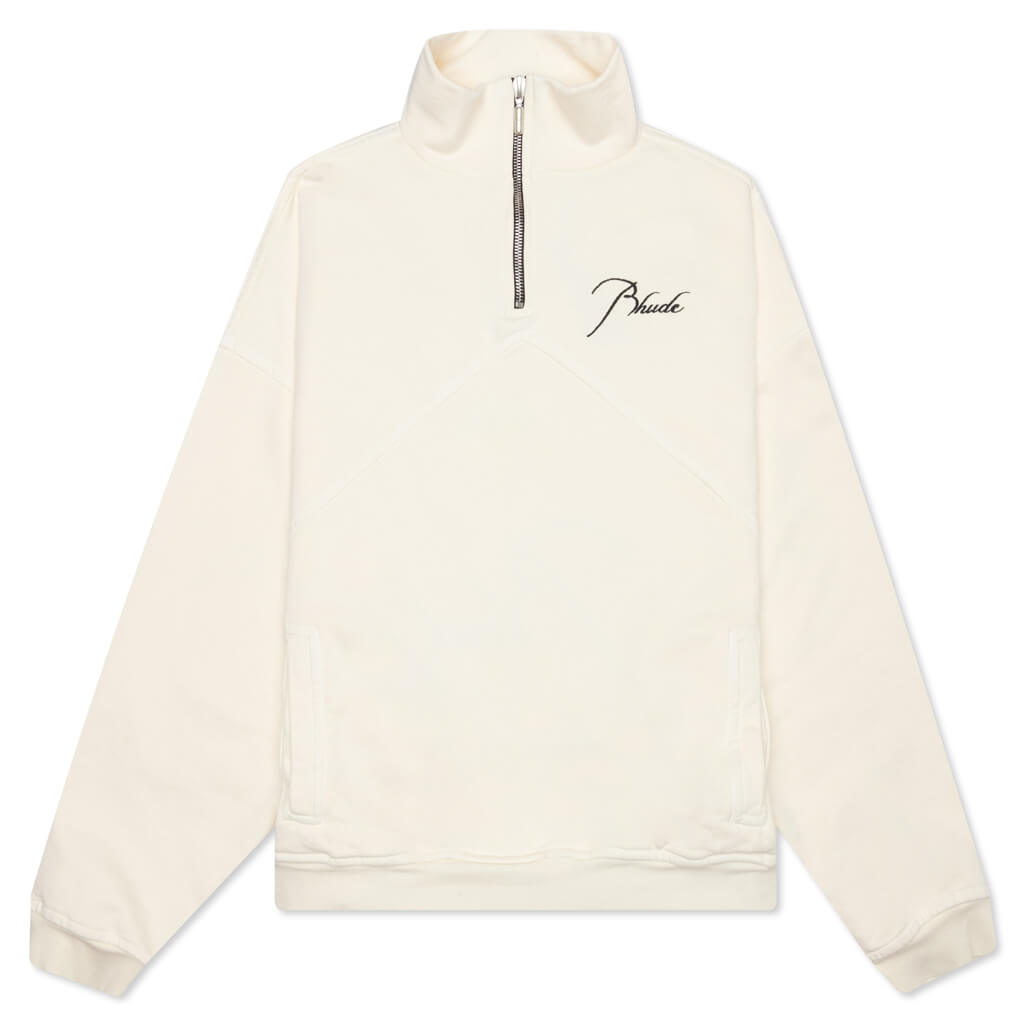 Quarter Zip - Creme