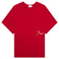 Reverse Tee - Cherry Red