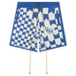Rhacing Checkered Knit Short - Ivory/Blue