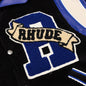 Royal Varsity Jacket - Black/Royal Blue