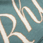 Script Logo Knit Short - Ivory/Spa