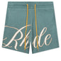 Script Logo Knit Short - Ivory/Spa