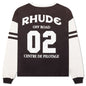 Triple R Contrast L/S Tee - Black/White