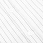 Twill Stripe Mechanic Shirt - White/Black