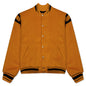 Wool Lightning Bomber - Mustard