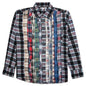 Ribbon Flannel Shirt - Assorted
