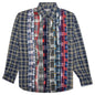 Ribbon Flannel Shirt - Assorted