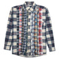 Ribbon Flannel Shirt - Assorted