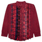Ribbon Over Dye Flannel Shirt - Assorted