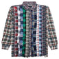 Ribbon Wide Flannel Shirt - Assorted