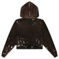 Rose Zip Hoodie - Welder Brown