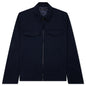 Rounded Bomber Jacket - Navy
