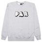 Rounded PAR Crew Neck Sweatshirt - Heather Grey
