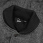 Rounded Par Varsity Jacket - Dark Grey