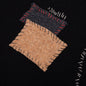 Wool Patch Mending Roundneck Sweater - Black