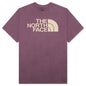 S/S Half Dome Tee - Midnight Mauve