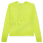 S Loose Knit Sweater - Lime