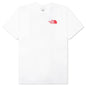 S/S Box NSE Tee - TNF White/TNF Red