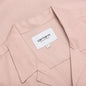 S/S Delray Shirt - Glassy Pink/Black