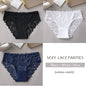 Floral Embroidery Lace Panties 3PCS Sexy Women Briefs