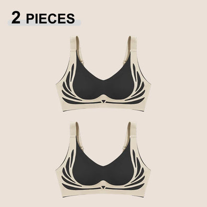 Angel Wings Seamless Push Up Bra No Wire Lingerie