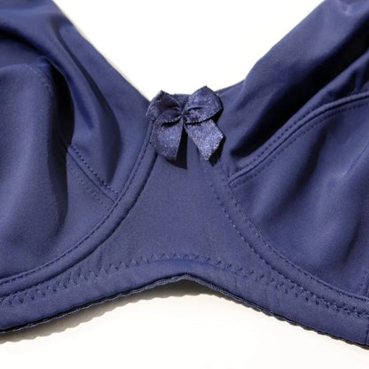 Plus Size Underwire Bra No Pad Unlined Support Bra
