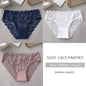 Floral Embroidery Lace Panties 3PCS Sexy Women Briefs