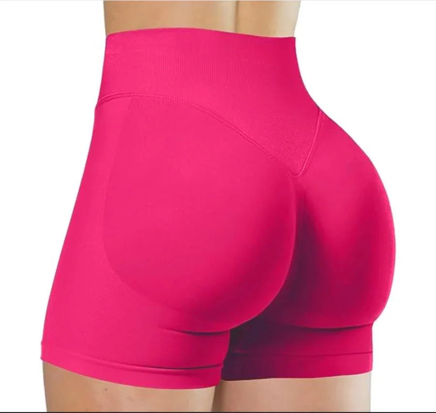 High Waisted Yoga Shorts Women Fitness Running Shorts