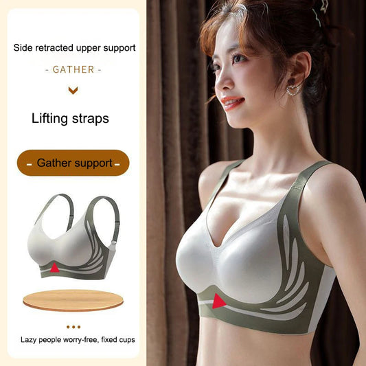 Angel Wings Seamless Push Up Bra No Wire Lingerie