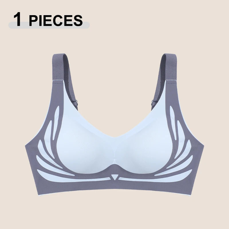 Angel Wings Seamless Push Up Bra No Wire Lingerie