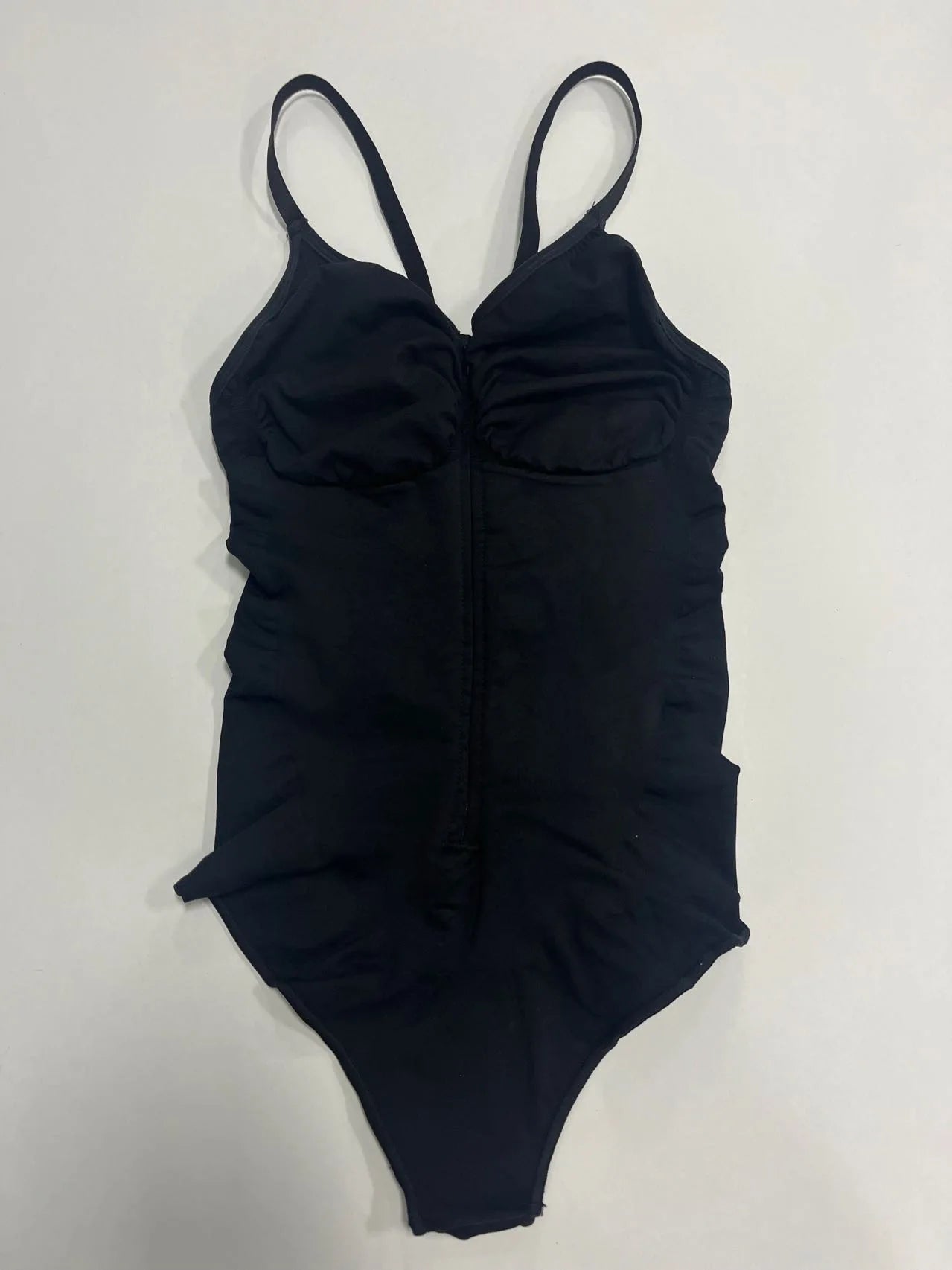 Seamless Bodysuit Shapewear Women Zip Front Tummy Control