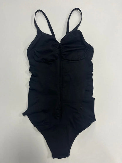 Seamless Bodysuit Shapewear Women Zip Front Tummy Control