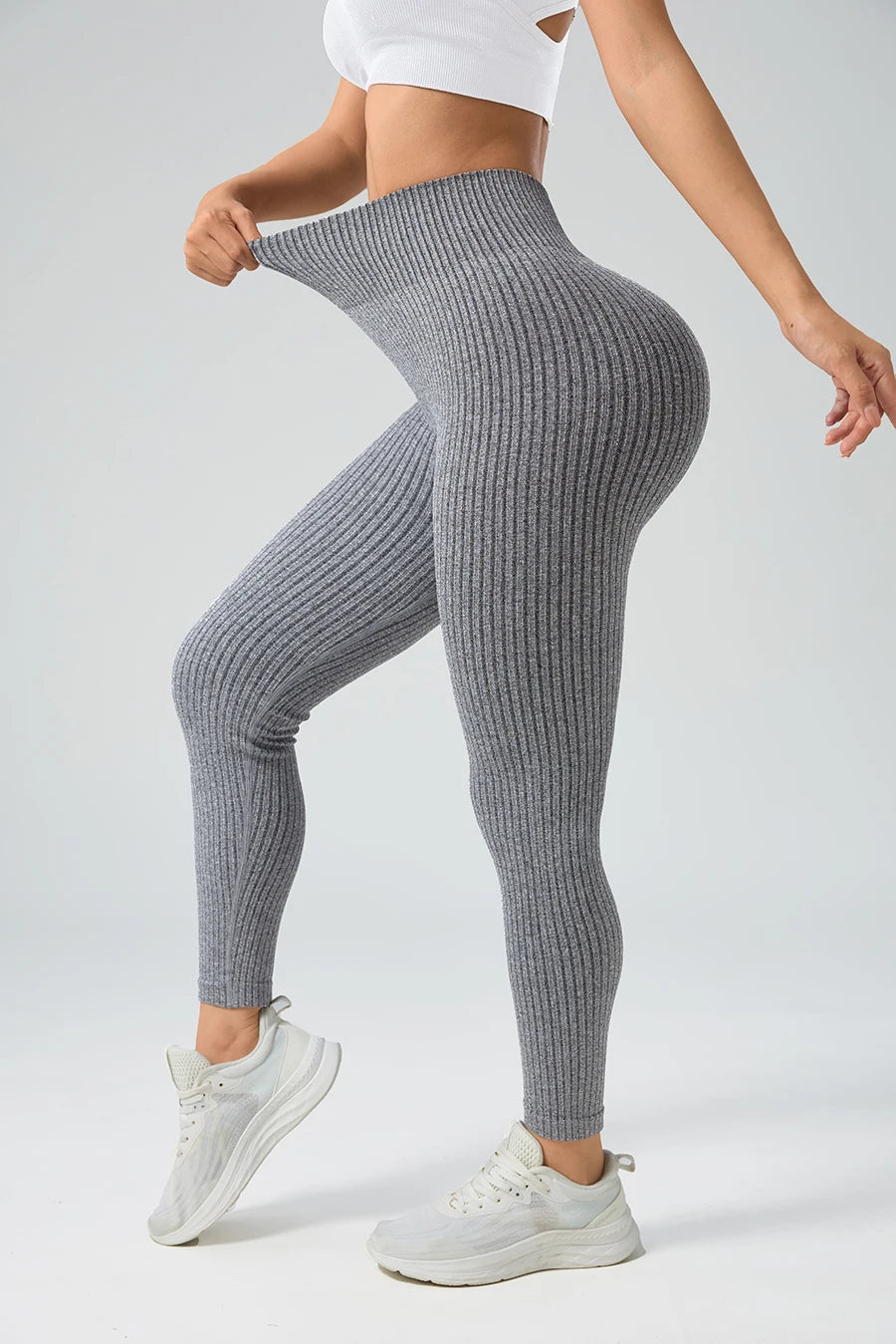 Women's Seamless Yoga Pants Tummy Control Gym Leggings
