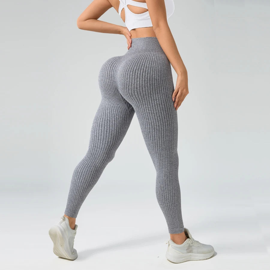 Women's Seamless Yoga Pants Tummy Control Gym Leggings