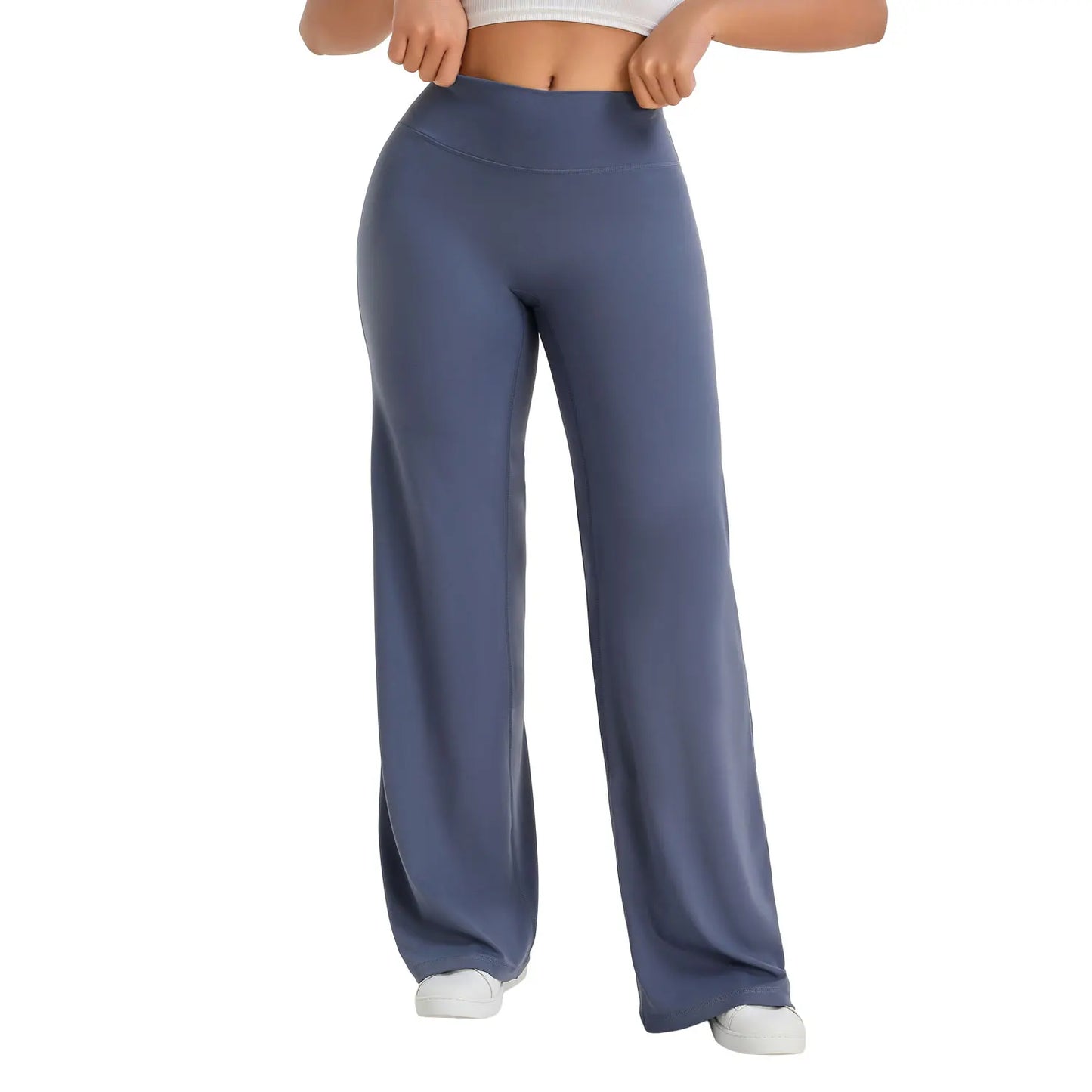 SoftMotion Mid Waist Gym Leggings Naked Feel Yoga Pants