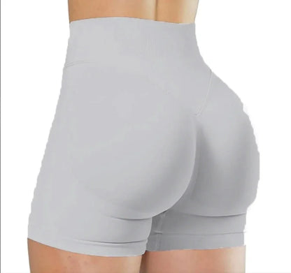 High Waisted Yoga Shorts Women Fitness Running Shorts