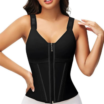 Colombian Fajas Waist Trainer Bodysuit Tummy Control Shaper