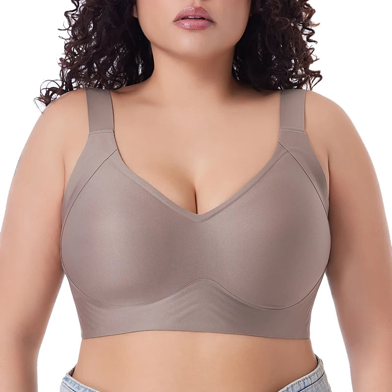 Seamless Push Up Bra Women Wireless Plus Size Bralette