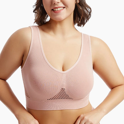Beautiful Back Sports Bra Shockproof Yoga Support
