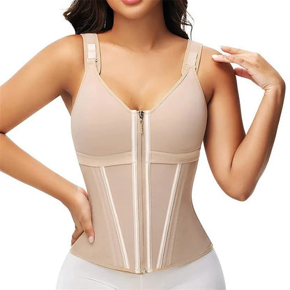 Colombian Fajas Waist Trainer Bodysuit Tummy Control Shaper