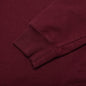Logo-Embroidered Long-Sleeved Hoodie - Burgundy