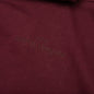 Logo-Embroidered Long-Sleeved Hoodie - Burgundy