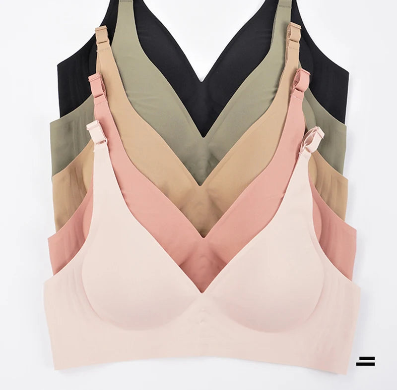 Seamless Wireless Bra – Push Up & Comfortable Fit