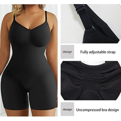 Seamless Bodysuit Shapewear – Tummy Control & High Waist