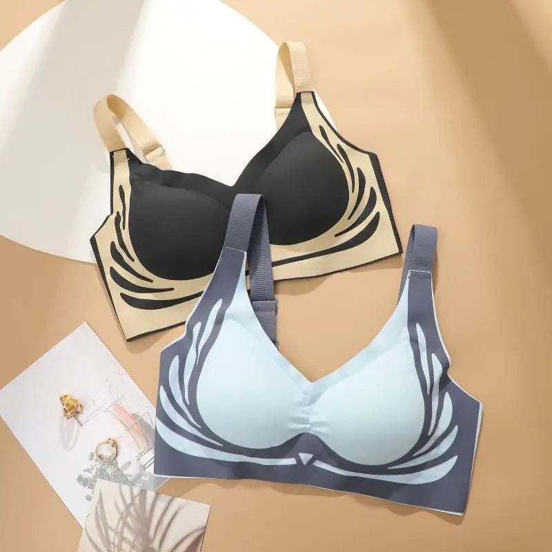 Angel Wings Seamless Push Up Bra No Wire Lingerie