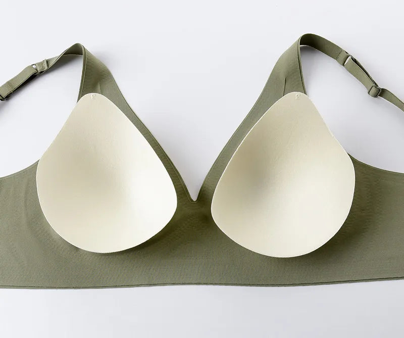 Seamless Wireless Bra – Push Up & Comfortable Fit