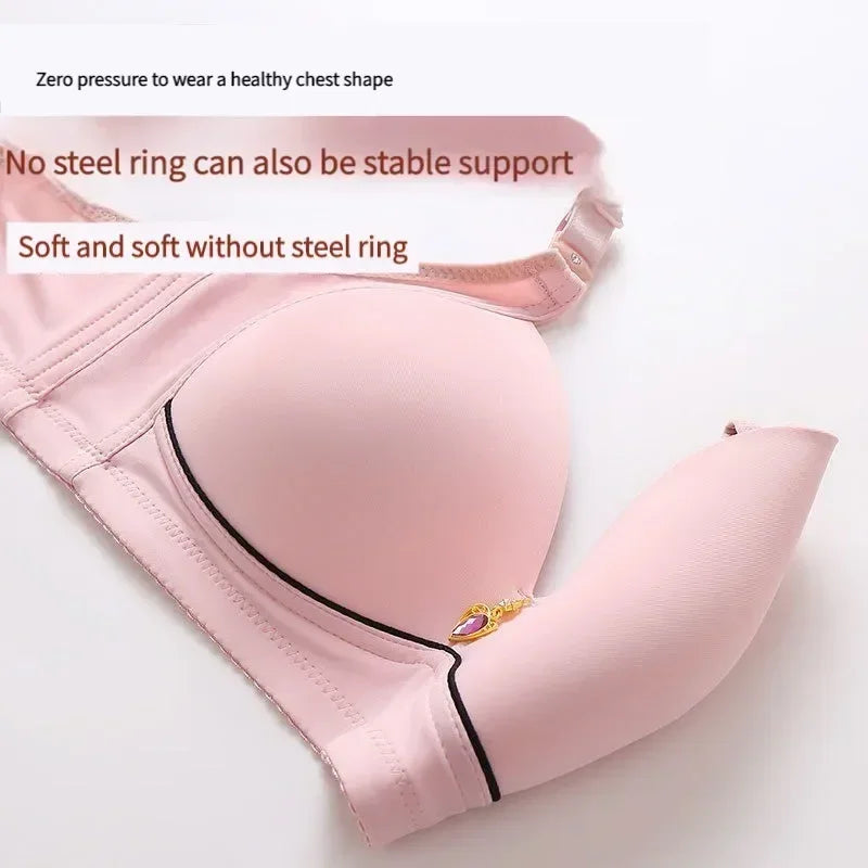 Wireless Push Up Bra Breathable Plus Size Bralette