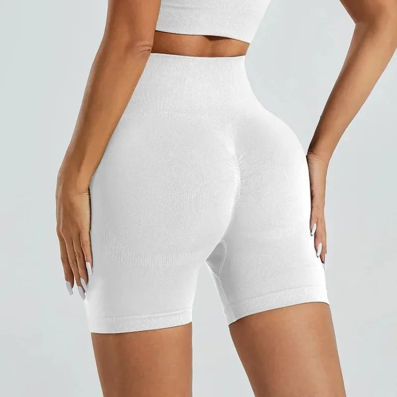High Waisted Yoga Shorts Women Fitness Running Shorts