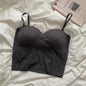 Seamless Yoga Tank Top Bra for Women U-Back Gym Vest
