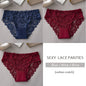 Floral Embroidery Lace Panties 3PCS Sexy Women Briefs